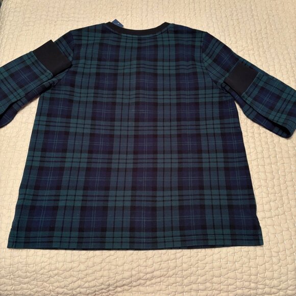 Lands End Waffle Henley Sleep Shirt   Size: Large NWT - Picture 5 of 13